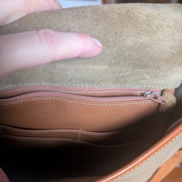 Dooney & Bourke Tan and Brown Crossbody Bag - Picture 5 of 8